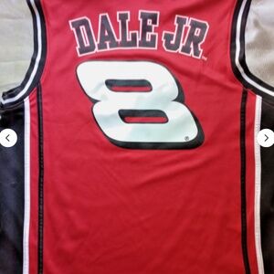 Dale earnhardt jr. Mens Budweiser Jersey szM by AP Action red and black